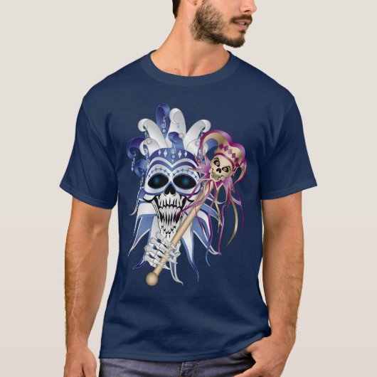 Jester Skull T-shirt (Voorkant)