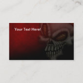 Jester Skull Visitekaartje (Achterkant)