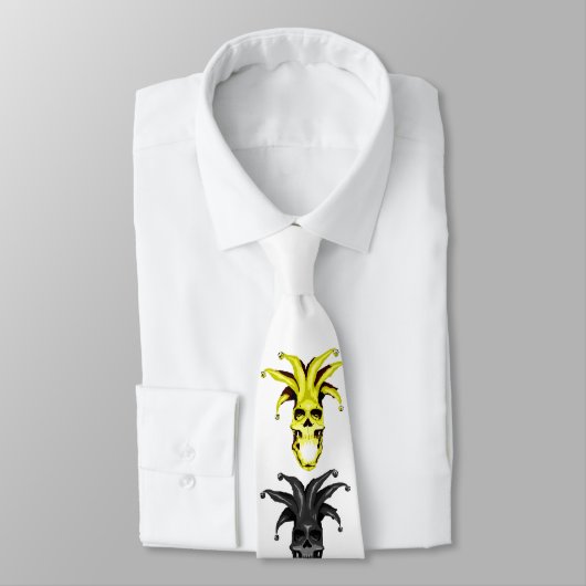 Jester Skulls Stropdas (Gebonden)