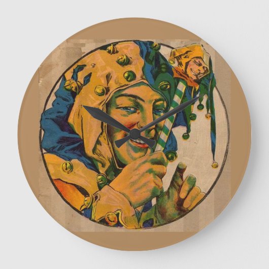 jester uit de jaren 20 grote klok (Voorkant)