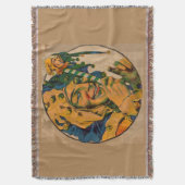 jester uit de jaren twintig deken (Voorkant Verticaal)