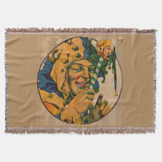 jester uit de jaren twintig deken (Voorkant)