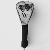 Jester van het theater van Comedy en Tragedie mask Golfheadcover (Voorkant)