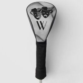 Jester van het theater van Comedy en Tragedie mask Golfheadcover