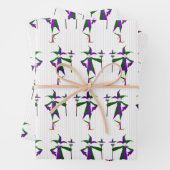 Jester Wrapping Paper Sheets (In situ)
