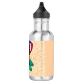 Jester Zwart Pet Carnaval Mask Waterfles (Rechts)