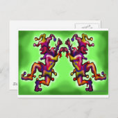 Jesters Briefkaart (Voorkant / Achterkant)