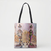 Jesters Canvas tas (Voorkant)