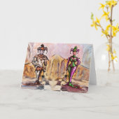 Jesters Kaart (Gele Bloem)