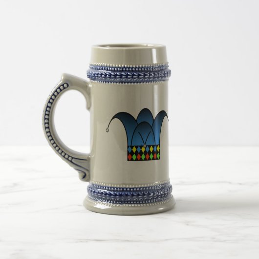 Jester's Modern Stein (kleur) Bierpul (Links)