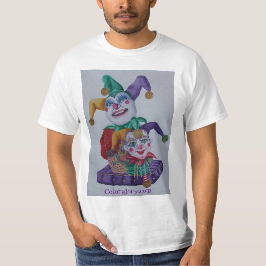Jesters op Bourbon Value T-Shirt (Voorkant)