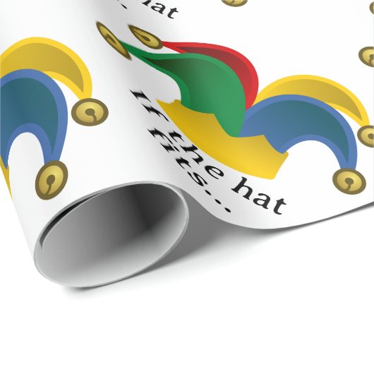 Jester's Pet April Fool's Day Cadeaupapier (Rol Hoek)