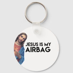 Jesuis is my Airbag Sleutelhanger