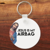 Jesuis is my Airbag Sleutelhanger (Voorkant)