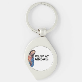 Jesuis is my Airbag Sleutelhanger
