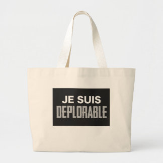 JeSuisTe betreuren Grote Tote Bag