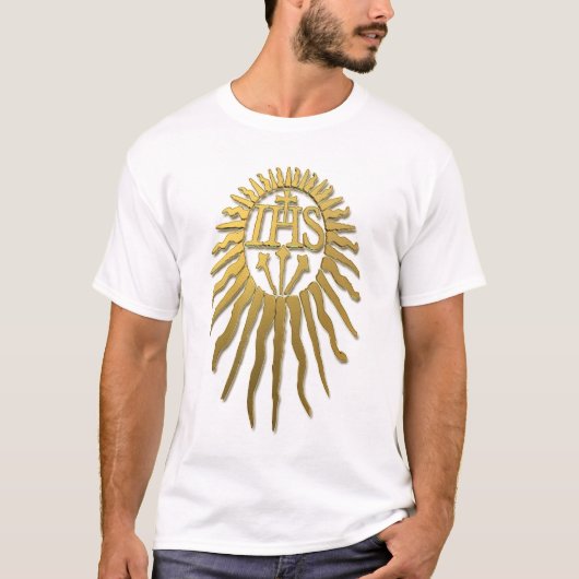 Jesuit IHS Monogram T-shirt (Voorkant)