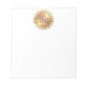 Jesuit Seal Notitieblok (Voorkant)