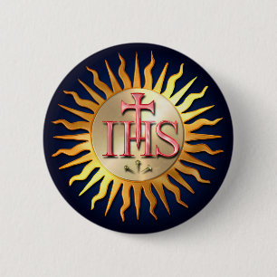 Jesuit Seal Ronde Button 5,7 Cm