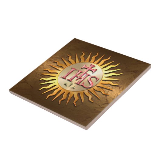 Jesuit Seal Tegeltje (Zijkant)