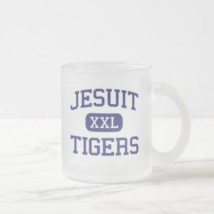 Jesuit - Tigers - High School - Tampa Florida Matglas Koffiemok