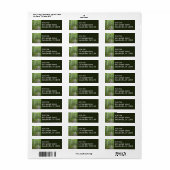 Jesup Path Boardwalk Trail Etiket (Full Sheet)