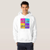 JESUS - 4 Square  Hoodie (Voorkant volledig)