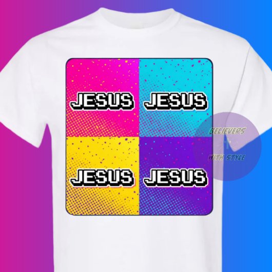 JESUS - 4 Square  T-shirt