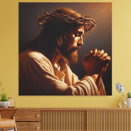 Jesus 8 Canvas Afbeelding
