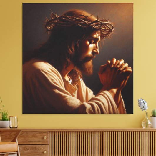 Jesus 8 Canvas Afbeelding (Insitu (Woonkamer))