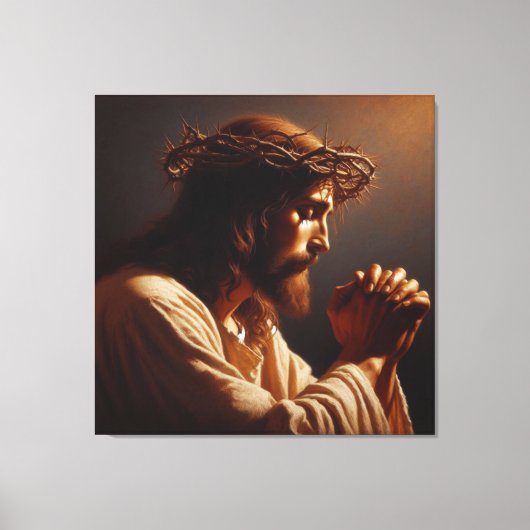 Jesus 8 Canvas Afbeelding (Voorkant)