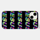 Jesus Aanmelden Meerdere Kleuren Case-Mate iPhone Case (Achterkant (horizontaal))
