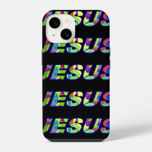 Jesus Aanmelden Meerdere Kleuren iPhone 14 Hoesje