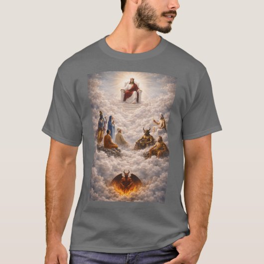 Jesus above all gods T-Shirt (Voorkant)
