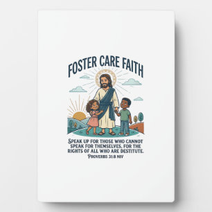 Jesus Adoptie Pleegzorg Grafische T-shirt Christel Fotoplaat