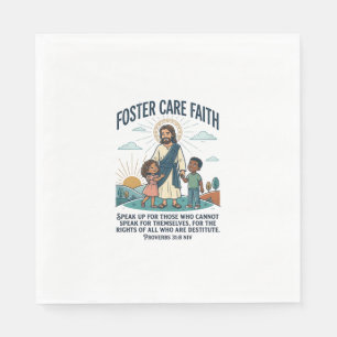 Jesus Adoptie Pleegzorg Grafische T-shirt Christel Servet