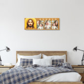 JESUS- ADORED Baby Photo  Canvas Afdruk (Insitu (Slaapkamer))