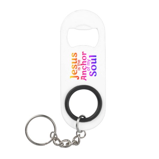 Jesus Anchor Soul Blutooth Mini Flessenopener (Voorkant)