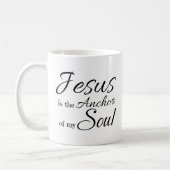 Jesus Anchor Soul Coffee mok (Links)