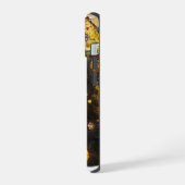 Jesus and Flowers Abstract iPhone 15 Case (Linkerkant)