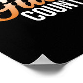 Jesus and Guitars Music Player Musicus gitarist Poster (Hoek)