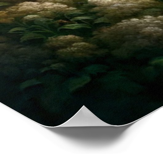 Jesus and Lamb Art Poster (Hoek)