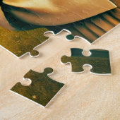 Jesus and Lamb Christian Divine Comfort Legpuzzel (Zijkant)