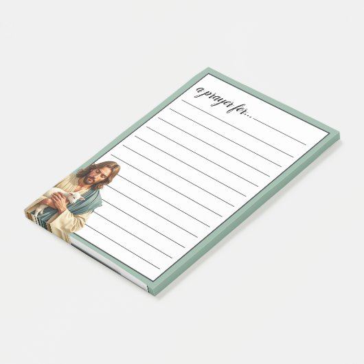 Jesus and Lamb War Room Prayer Post-it® Notes (Schuin)