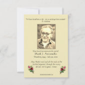 Jesus Angels Sympathie Begrafenis Katholiek Bedankkaart (Voorkant)