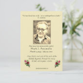 Jesus Angels Sympathie Begrafenis Katholiek Bedankkaart (Staand voorkant)