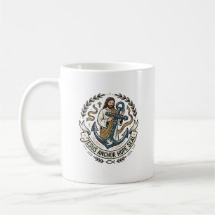 Jesus Anker Hoop Zegel Jezus Anker Hoop Zegel Chri Koffiemok