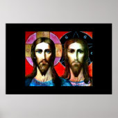 Jesus & Antichrist Nouveau Print (Voorkant)
