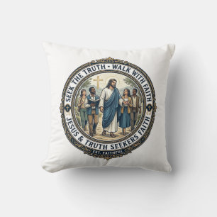 Jesus Apologetiek Theologie Nerd T-shirt Op geloof Kussen
