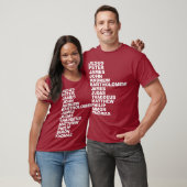 Jesus Apostles Jesus en de twaalf disciples T-shirt (Unisex)